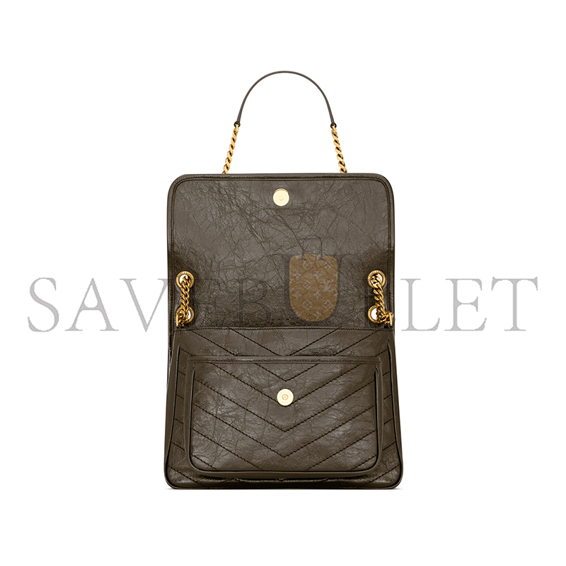 YSL NIKI MEDIUM IN VINTAGE LEATHER 6331840EN073212 (28*20*8.5cm) YSL NIKI MEDIUM IN VINTAGE LEATHER 6331840EN073212 (28*20*8.5cm)